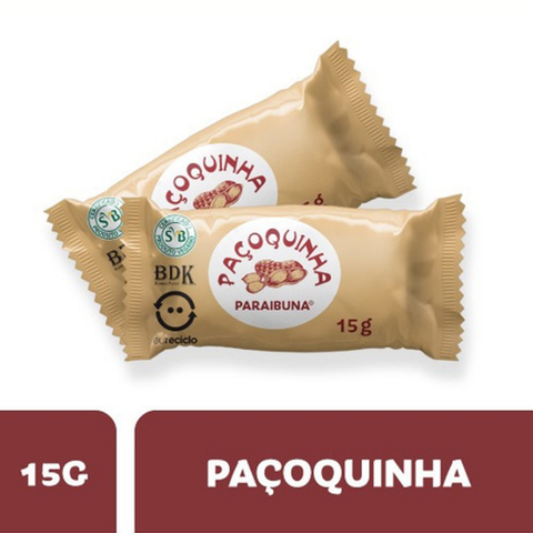 Paçoquinha Paraibuna Tradicional 540g