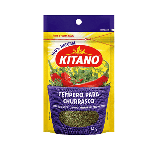 Tempeiro Para Churrasco Kitano 12 g