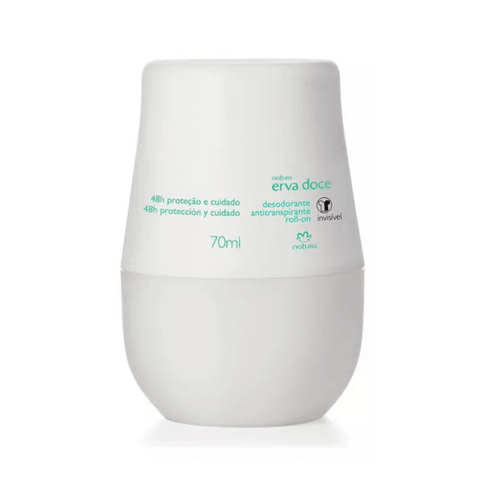 Desodorante Roll On Erva Doce - 70 Ml - Natura