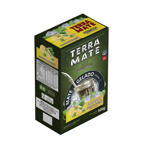 Erva Tereré Terra Mate Premium Abacaxi E Hortelã 500g