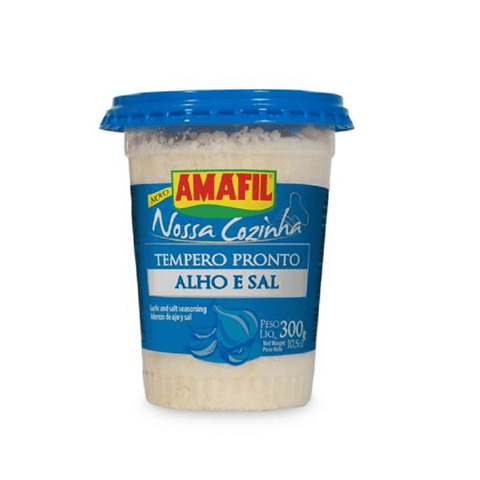 Tempero Alho E Sal Amafil 300 Gr