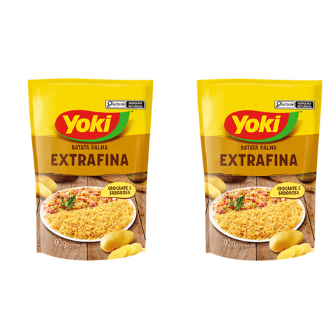 Batata Palha Yoki Extra Fina 2 x 100g  200G
