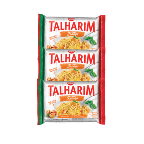 KIT 3 MIOJO TALHARIM FRANGO 90G