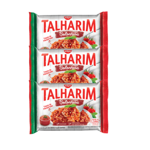 KIT 3 MIOJO TALHARIM BOLONHESA 90G