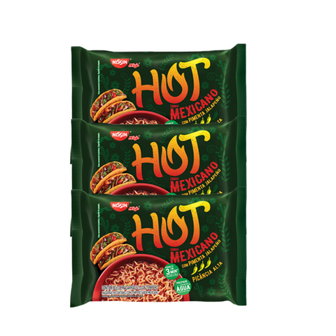 KIT 3 MIOJO HOT SABOR MEXICANO 80G