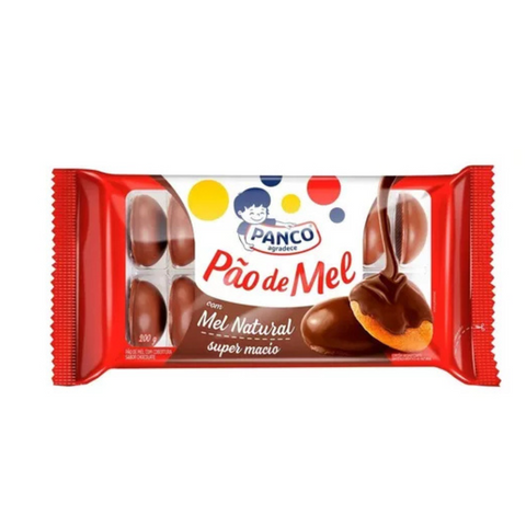 Pão De Mel Com Cobertura Panco 200 Gr