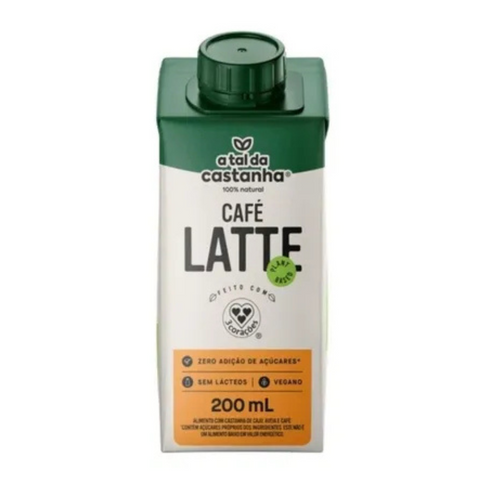Bebida Vegana Café Latte A Tal Da Castanha 200ml