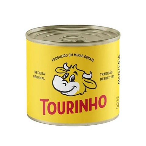 Manteiga comum com sal Tourinho lata 200g