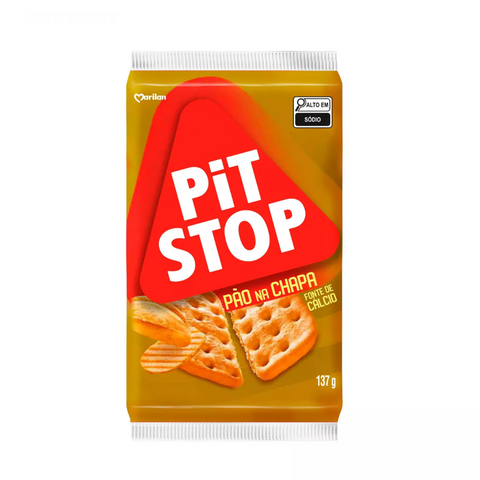 Biscoito Pit Stop Pão na Chapa 137g