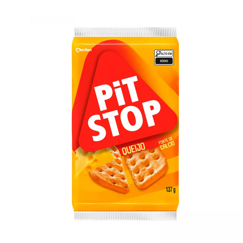 Biscoito Pit Stop Queijo137g