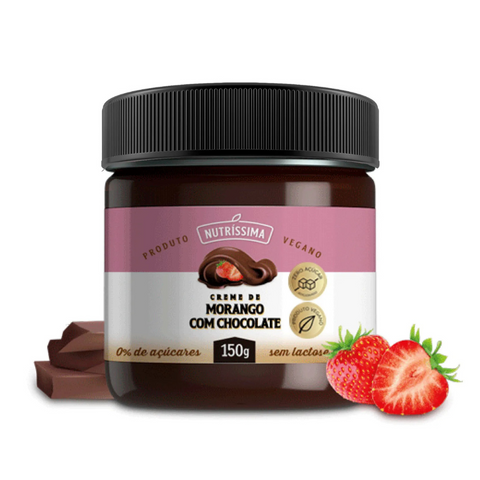 Creme Nutrissima de Morango Com Chocolate 150g