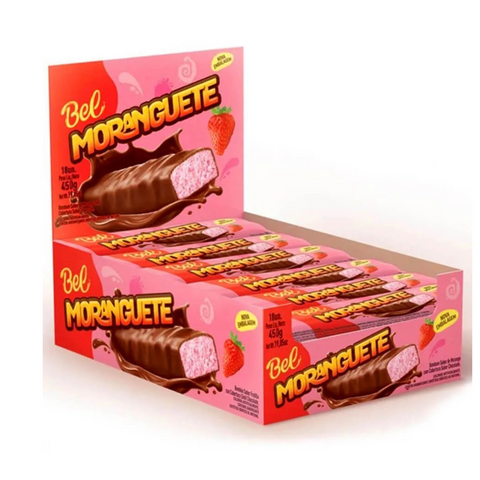 Bombom Moranguete Caixa 36 Unidades - 468g