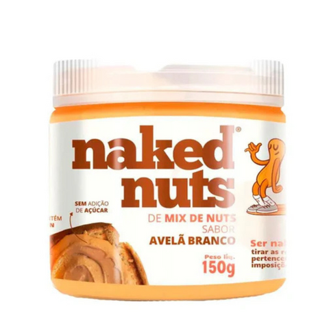 Pasta Mix de Nuts e Avelã Branco Naked Nuts 150g