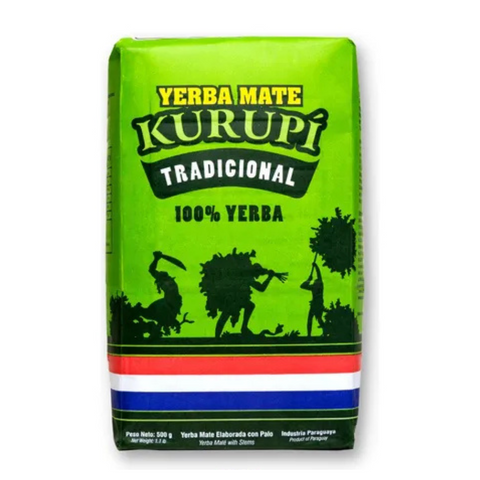 Yerba Mate Kurupi 500g - Tradicional