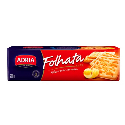 Biscoito Adria Crackerr Folhata 200g