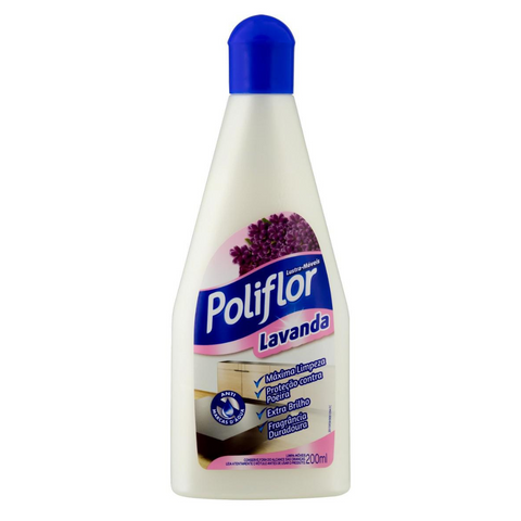 Lustra Móveis Lavanda Poliflor Squeeze 200 Ml