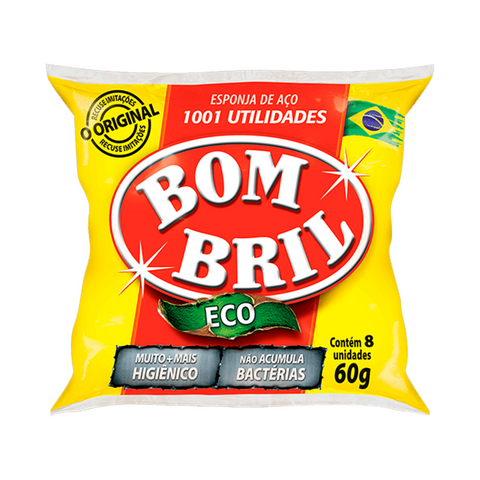 Esponja De Aço Bom Bril 60g