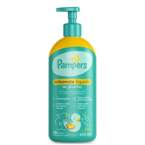 PAMPERS SAB LIQ GLICERINA 400ML