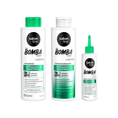 Kit Bomba Antiqueda Salon line! 300ml