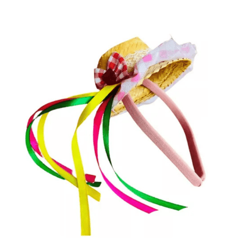 Tiara Caipirinha Junina - Kit C/2 Unidades