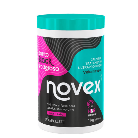 Máscara Novex Santo Black Poderoso 1kg