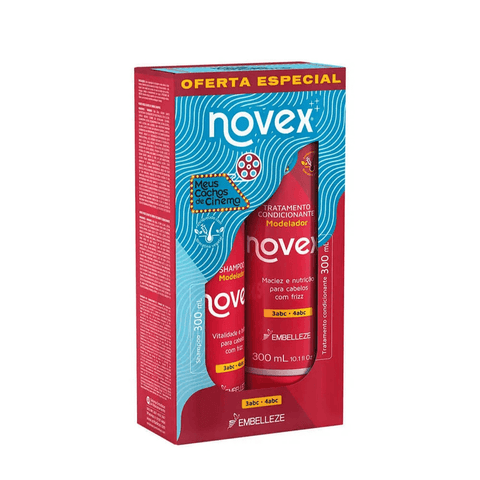 Kit Shampoo + Condicionbador Meus Ccahos de Cinema Novex 300ml