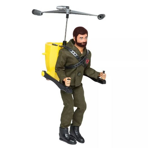 Original Brazilian GI Joe Falcon Turbocopter Articulate Doll Toy Estrela