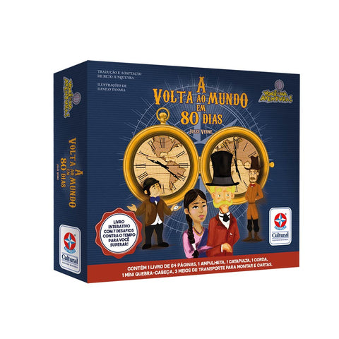 Livro A Volta ao Mundo em 80 dias - Estrela Cultural