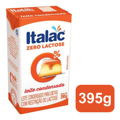 Leite condensado Italac Zero Lactose 395ml