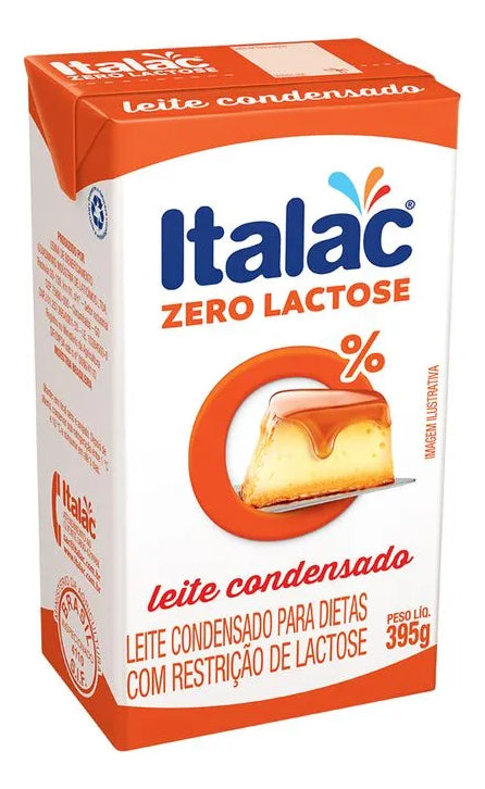 Leite condensado Italac Zero Lactose 395ml