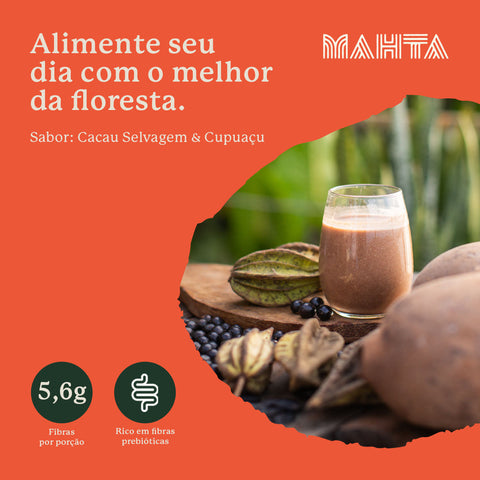 Superfoods Em Pó Cacau Selvagem Cupuaçu Cumaru 360g - Mahta
