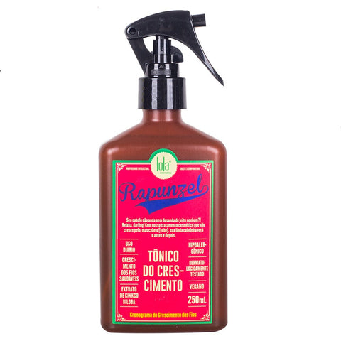 Tônico Capilar Spray Rapunzel 250ml - Lolla Cosméticos