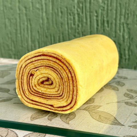 Bolo De Rolo Legítimo Pernambucano Sabor Goiaba 400g - Norte Bolos