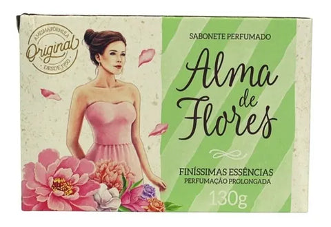 Sabonete Perfumado Alma De Flores Finíssimas Essências 130