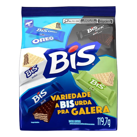 Bis Chocolates Sortidos Pacote 119,7g