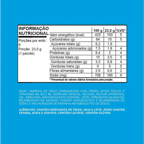 Biscoito Clube Social Pizza 141g