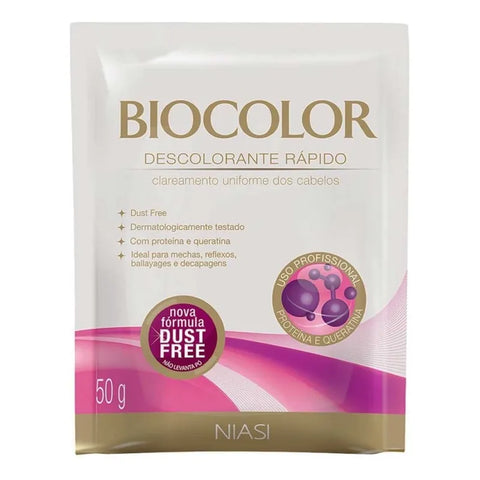 Pó Descolorante Rapido Biocolor 50g