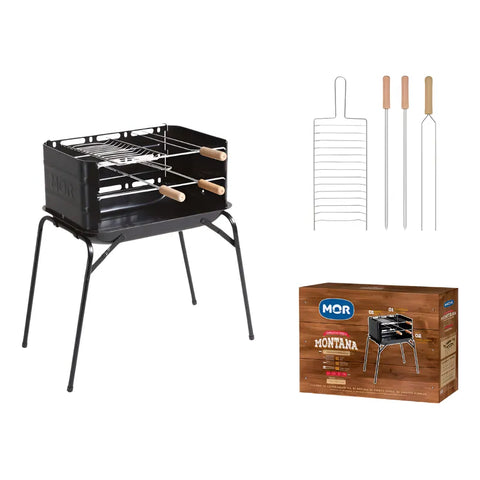 Churrasqueira Móvel Montana com Kit