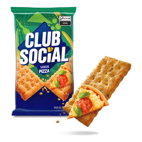 Biscoito Clube Social Pizza 141g