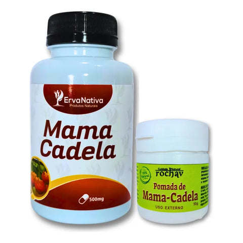 Kit Mama Cadela - 100 Cápsulas 500mg + Pomada 60g