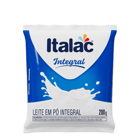 Leite em Pó Integral Italac 200G