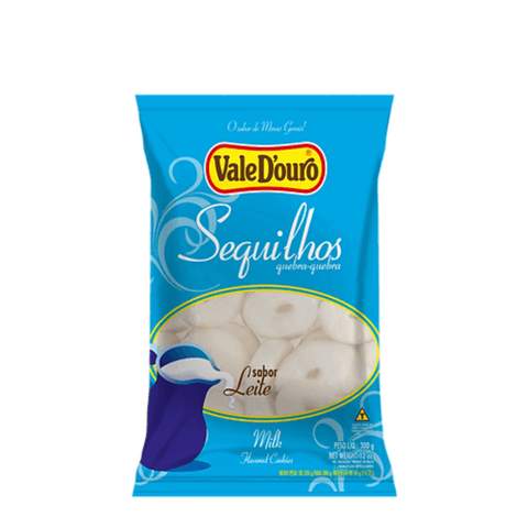 Sequilhos Sabor Leite Vale D'ouro 300g