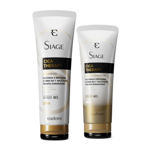 Combo Siàge Cica-Therapy: Shampoo 250ml + Condicionador 200ml