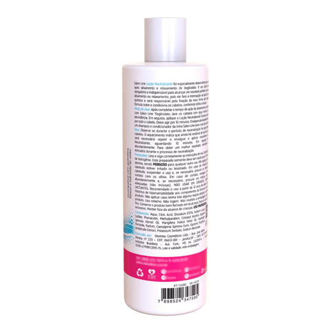 Loção Neutralizante Cremosa Profissional Salon Line 480ml