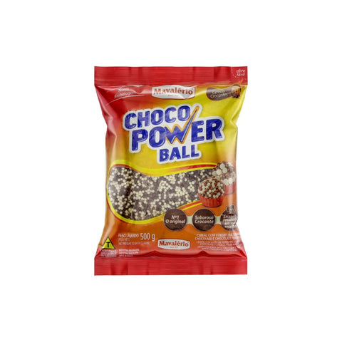 Cereal Choco Power Ball Micro Chocolate e Chocolate Branco Mavalério Pacote 500g