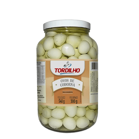 Ovo De Codorna Tordilho Em Conserva Vidro 300g