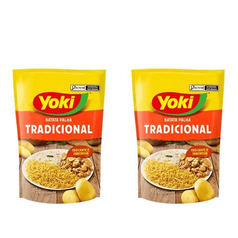 Batata Palha Yoki tradicional 2 x 105g  210G