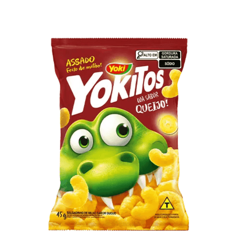 Salgadinho Yokitos Sabor Queijo Yoki 45g