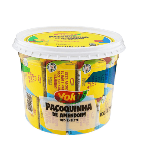 Paçoquinha Tablete Yoki 1,1kg