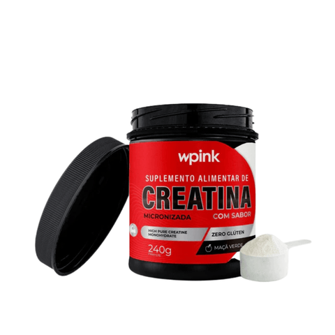 creatina de maçã verde - 240g – WPink
